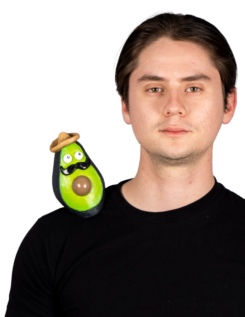 Shoulder buddy para disfraz de Shoulder Buddy Aguacatito Mundial REV